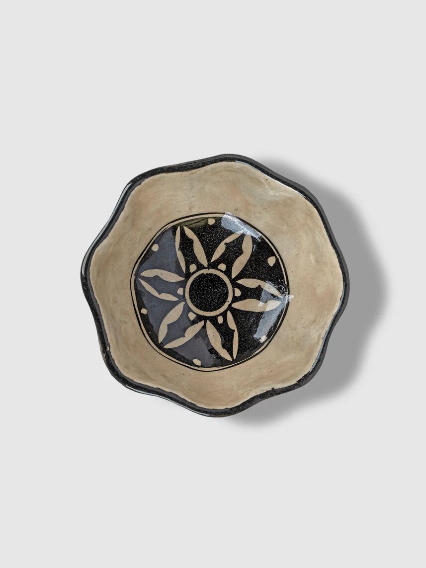 Petal Blue Pottery Bowl — Jaipur Blue Pottery