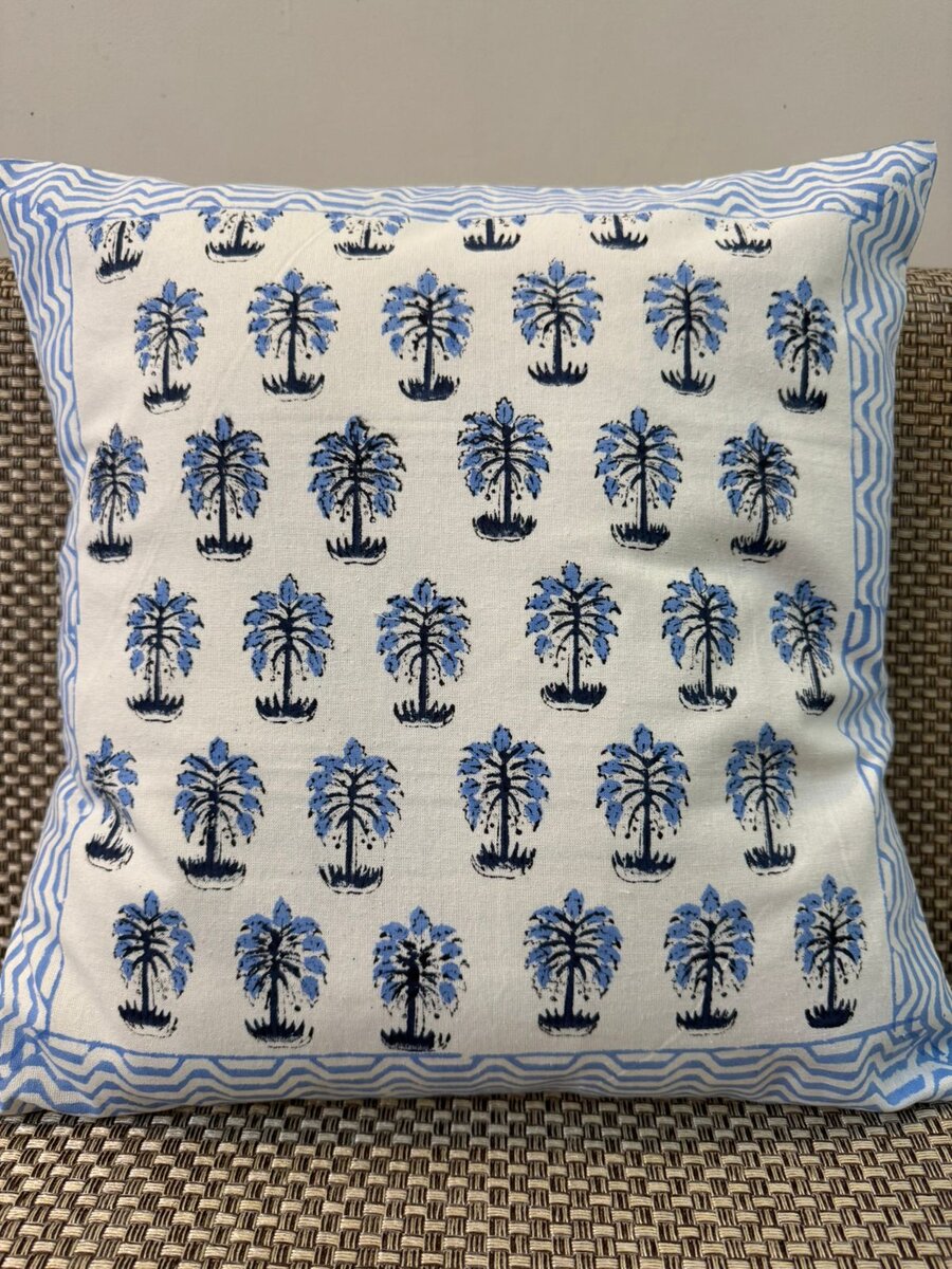 Palm Buds Cushion Covers 16" - Set of 5pc