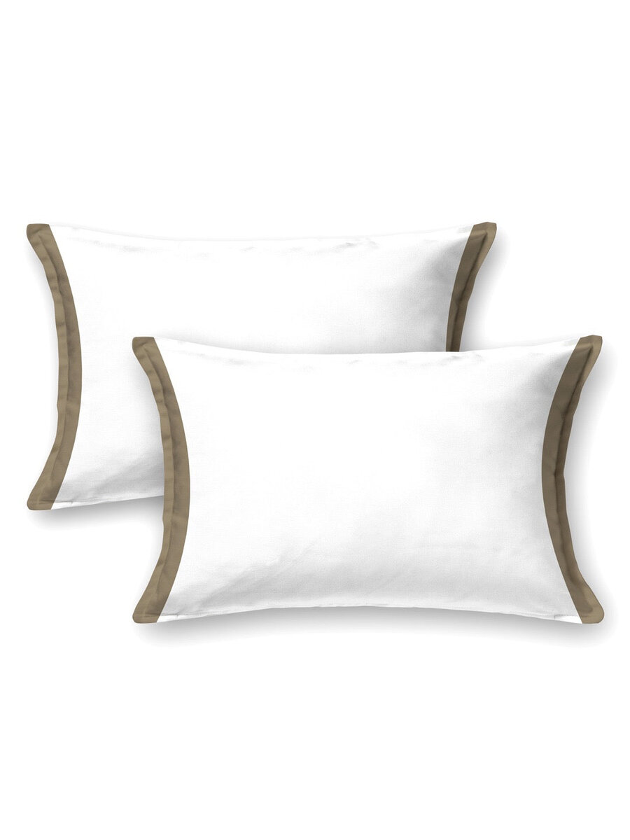 Luxury Cotton Double King 300 TC Bedsheet with 2 Pillow Covers