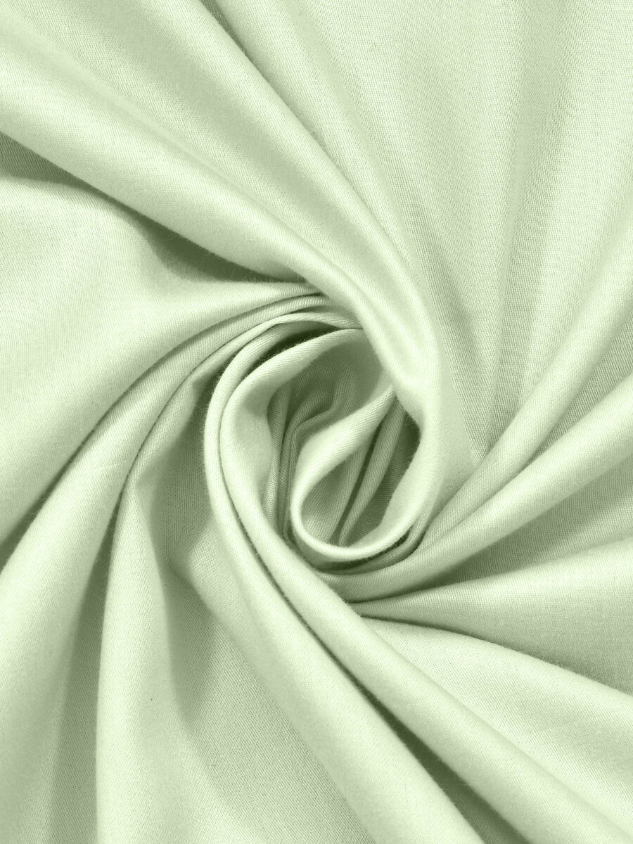 Luxury 400 TC Solid Cotton Bedsheet – 108 x 108 Inches with 2 Pillow Covers | Premium Cotton Comfort
