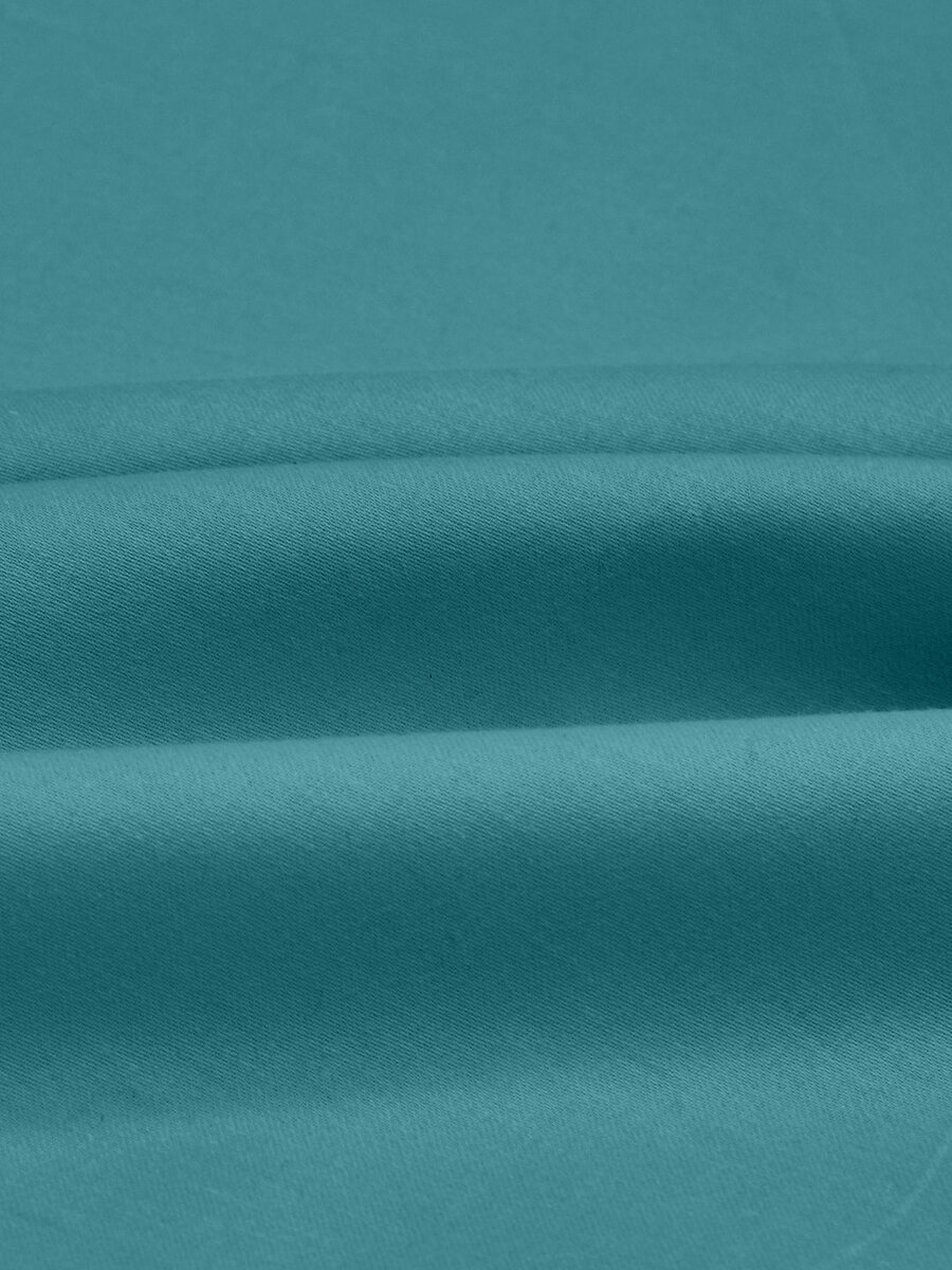 Luxury 400 TC Solid Cotton Bedsheet – 108 x 108 Inches with 2 Pillow Covers | Premium Cotton Comfort