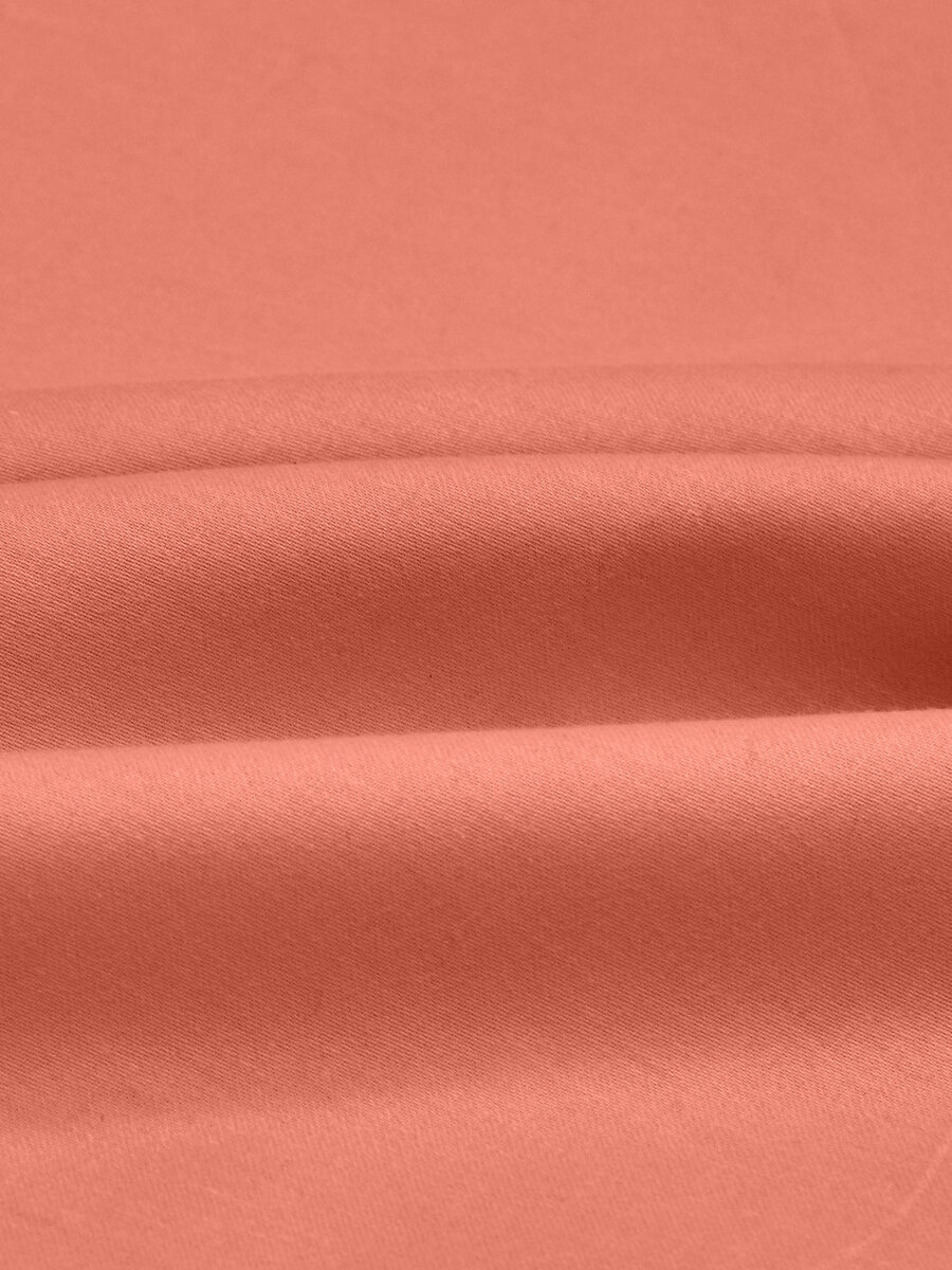 Luxury 400 TC Solid Cotton Bedsheet – 108 x 108 Inches with 2 Pillow Covers | Premium Cotton Comfort