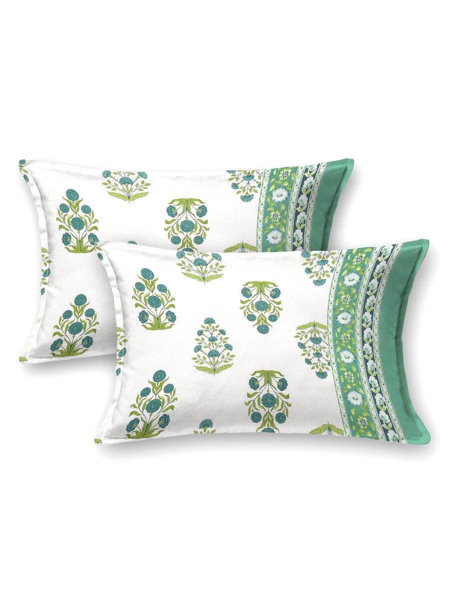 Double King Bedsheet with 2 Pillow Covers