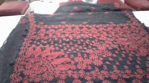 Chikankari hand embroidery from Lucknow, India