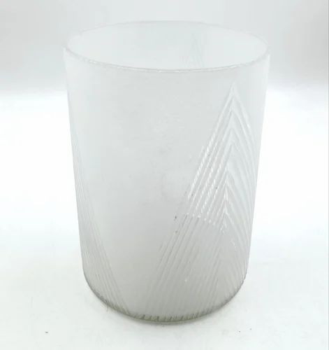 Decorative glass vases from Firozabad, India