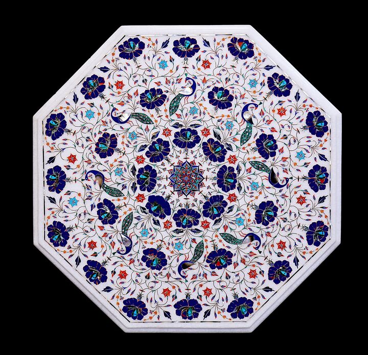 Marble Inlay Coffee Tables