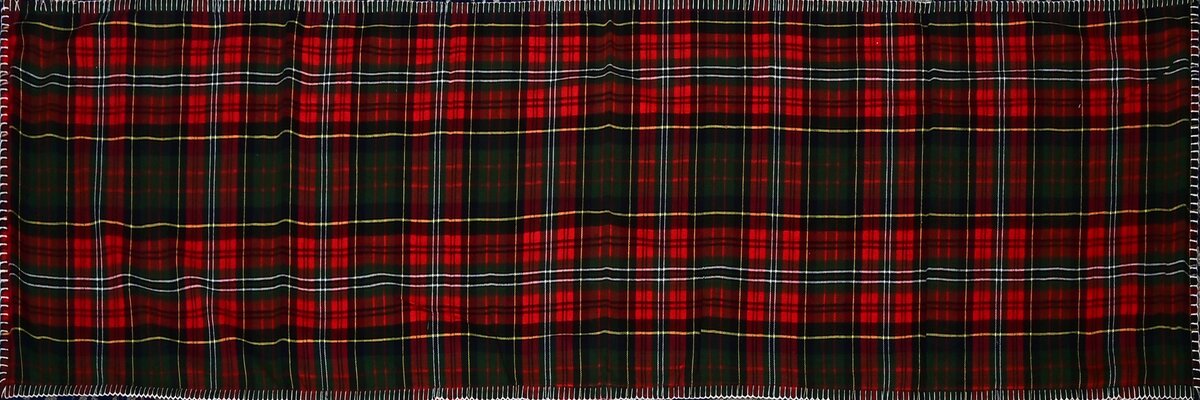 Cotton Table runner - 15X71 inches