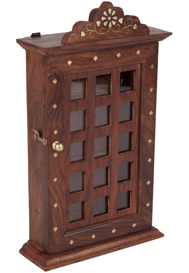 Sheesham wood key organiser holder